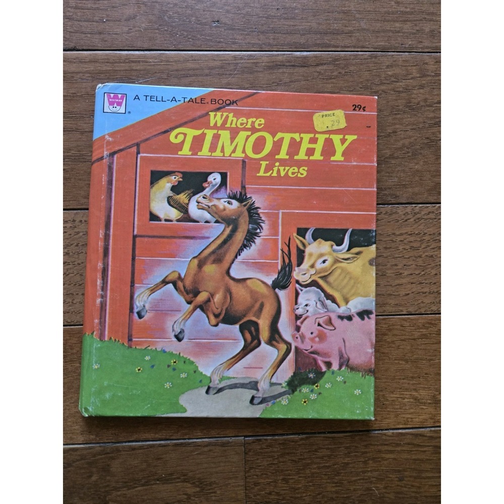 Tell A Tale Books Lot Of 6 VTG 50s Childrens Books - Hello Joe, Lassie, Frisker - Picture 12 of 14